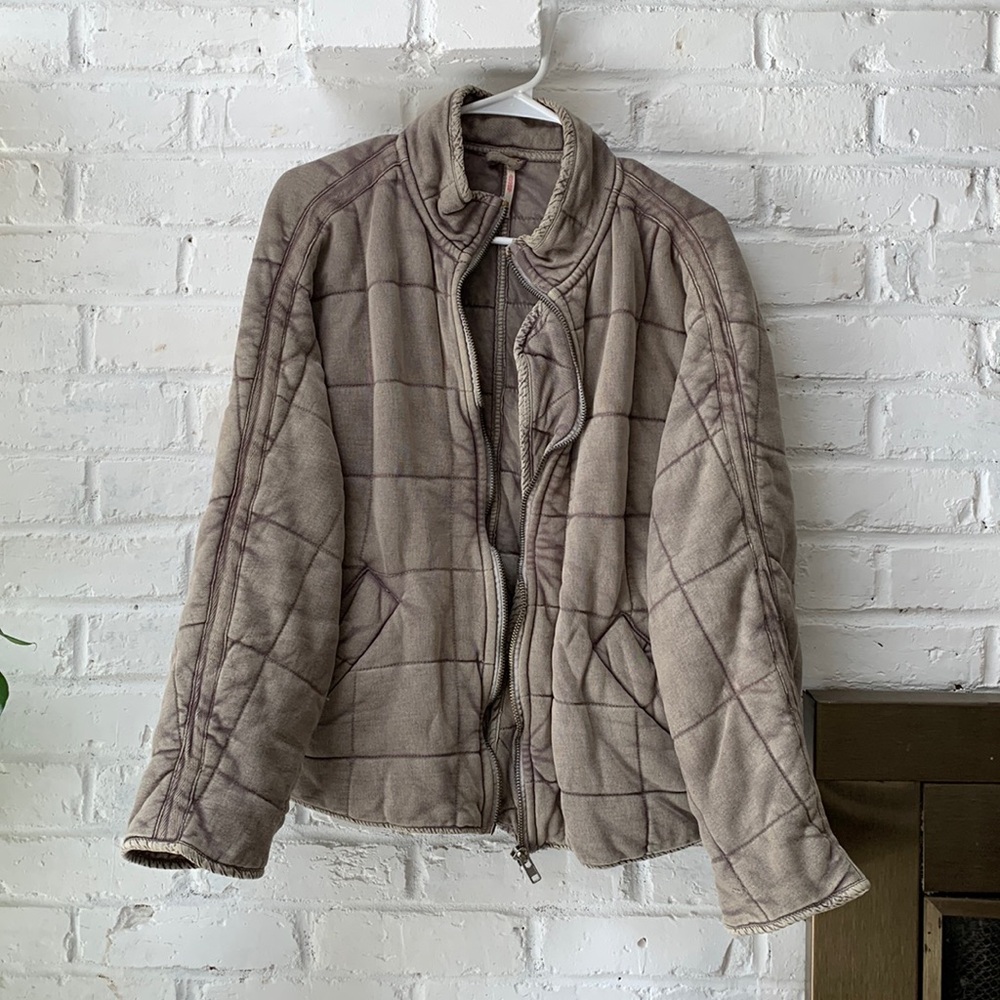 FP Dolman Quilted Jacket Cardamom